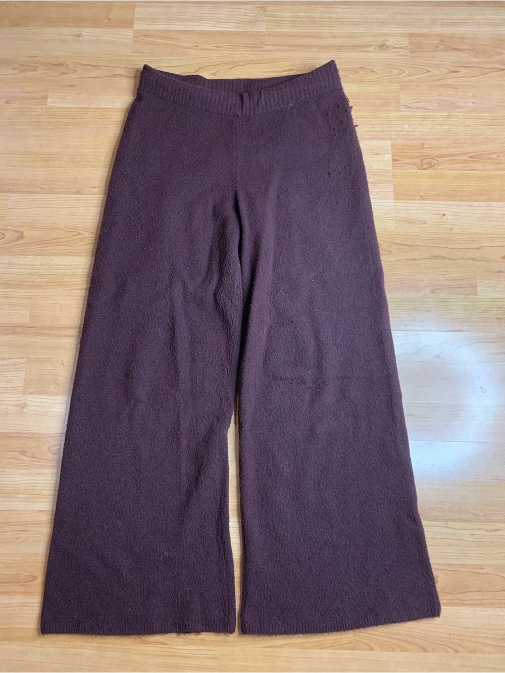 H&M Two-Piece Matching Knit Lounge Set - Dark Brown - Size Medium - Picture 8 of 16